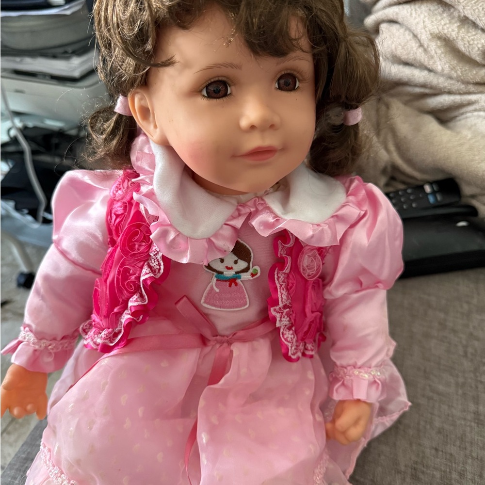 Pink Doll with Dress
